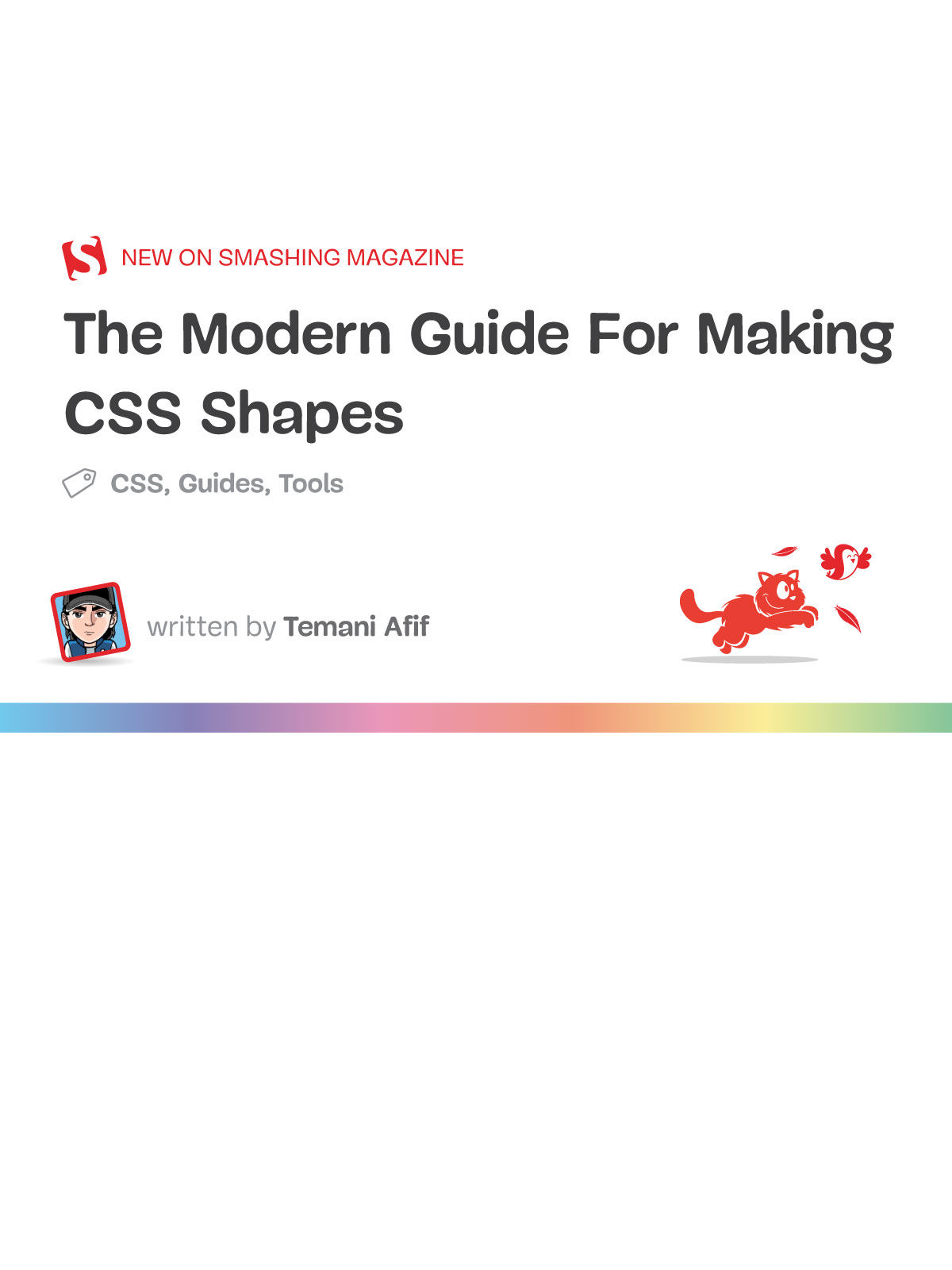 Cover of The Modern Guide For Making CSS Shapes